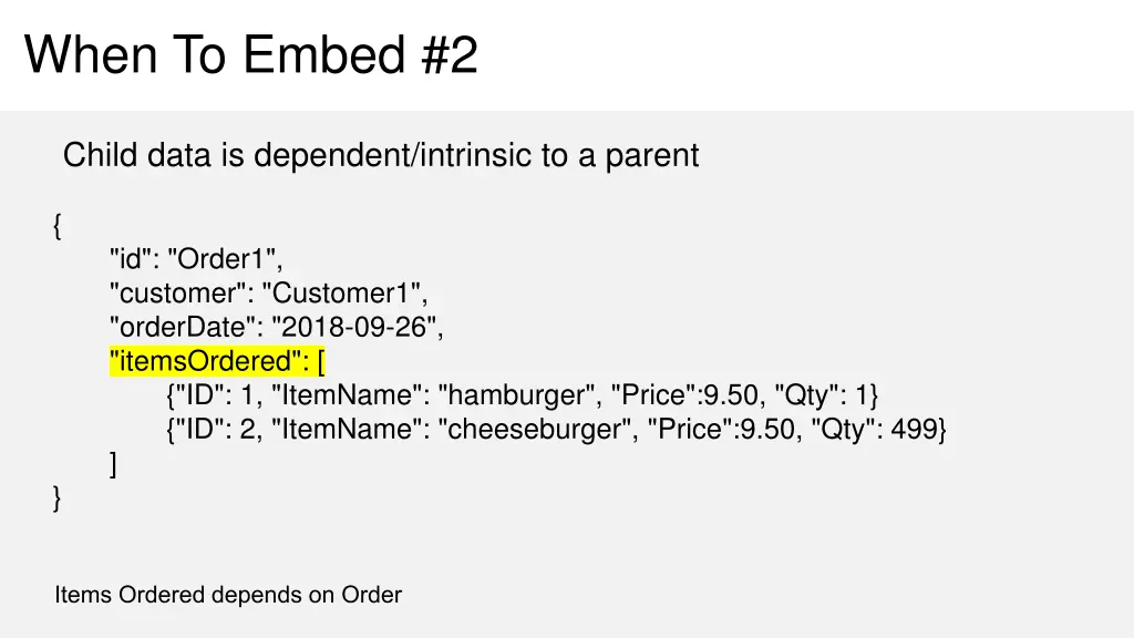 when to embed 2