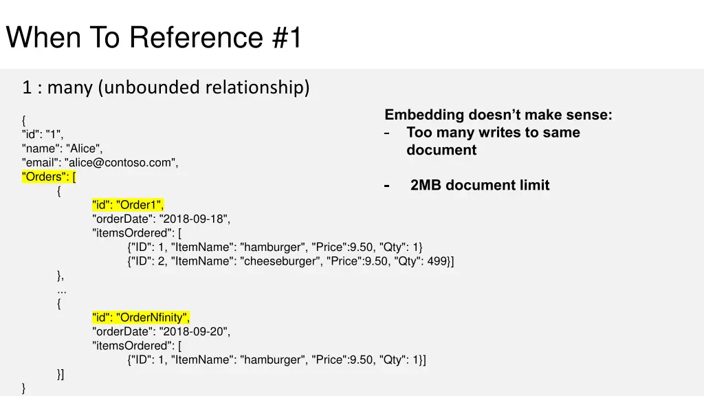 when to reference 1