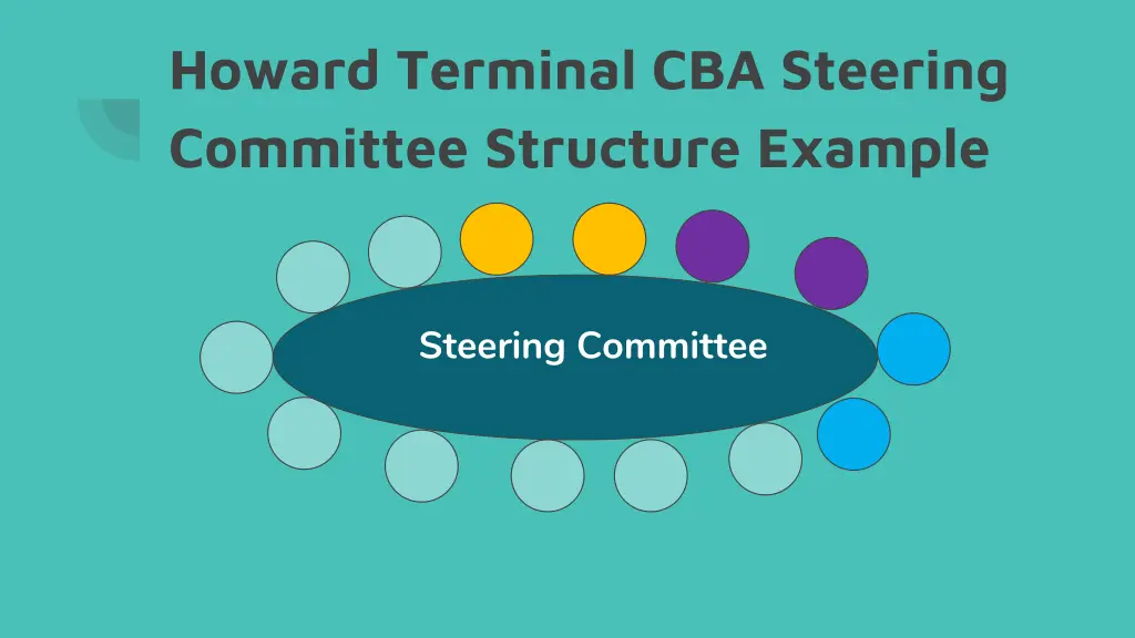 howard terminal cba steering committee structure 1