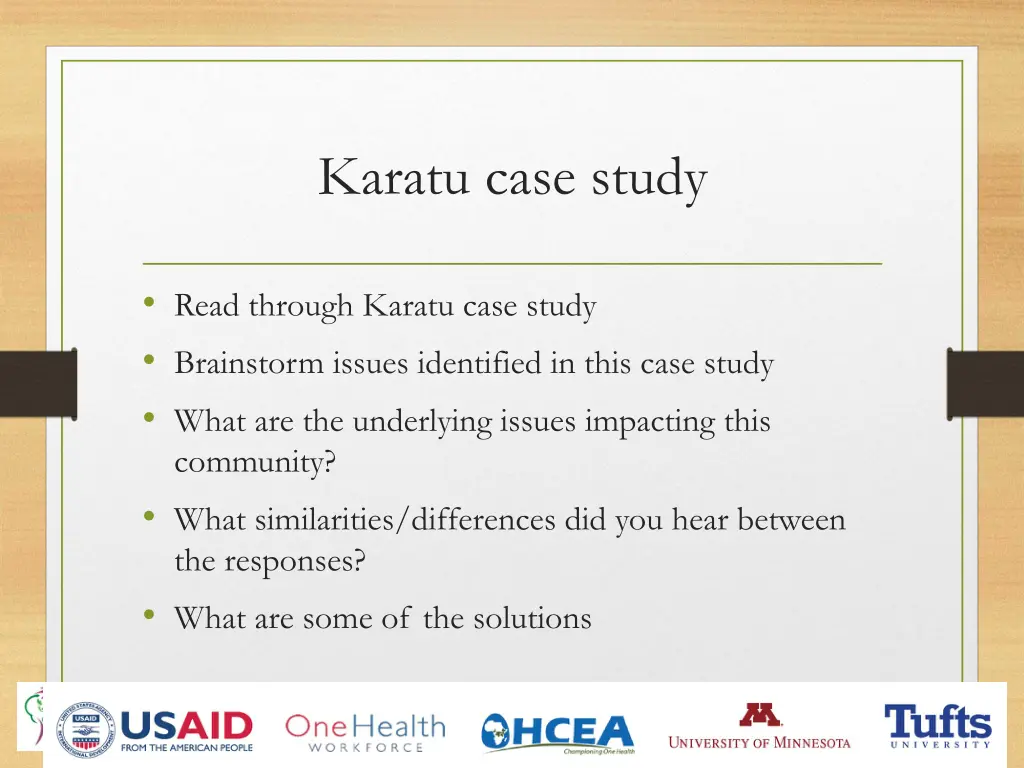 karatu case study