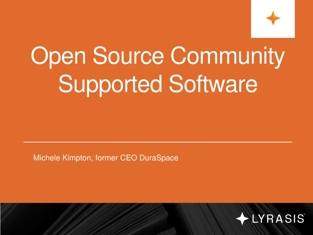 open source community supported software