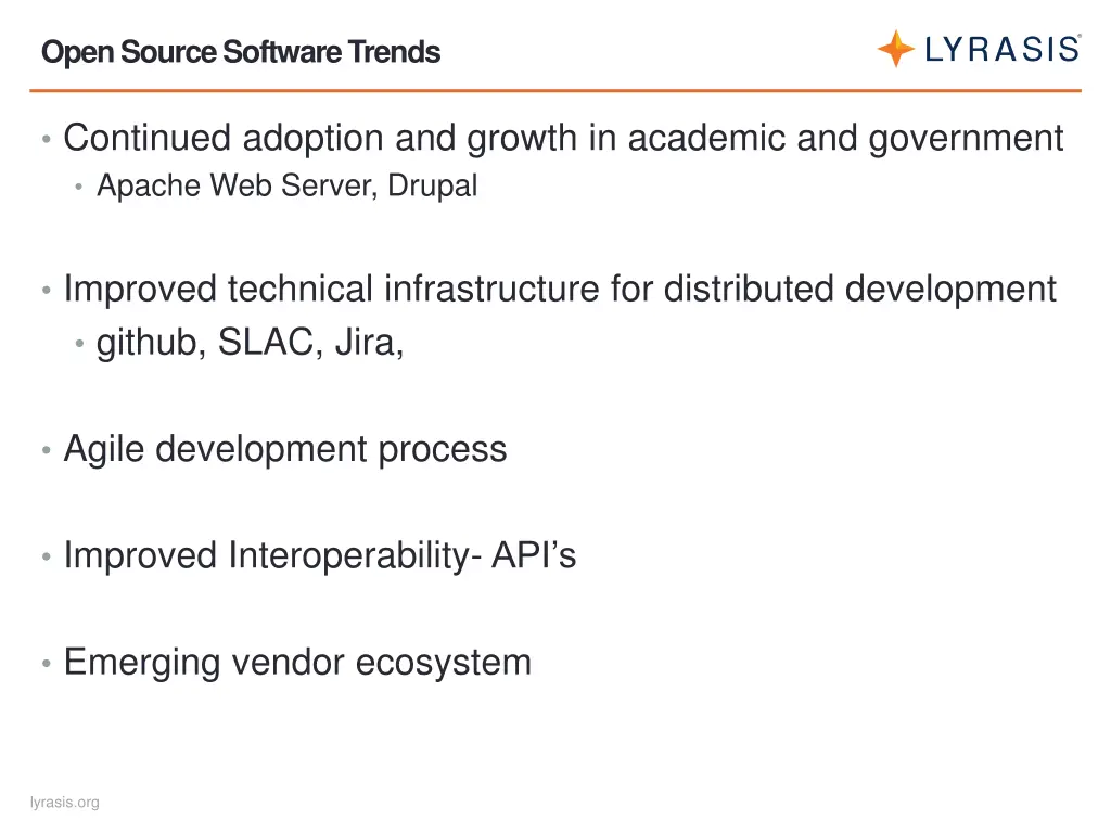 open source software trends