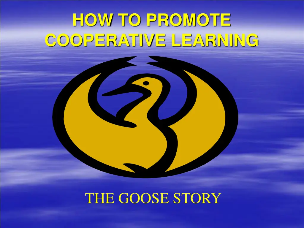 how to promote cooperative learning