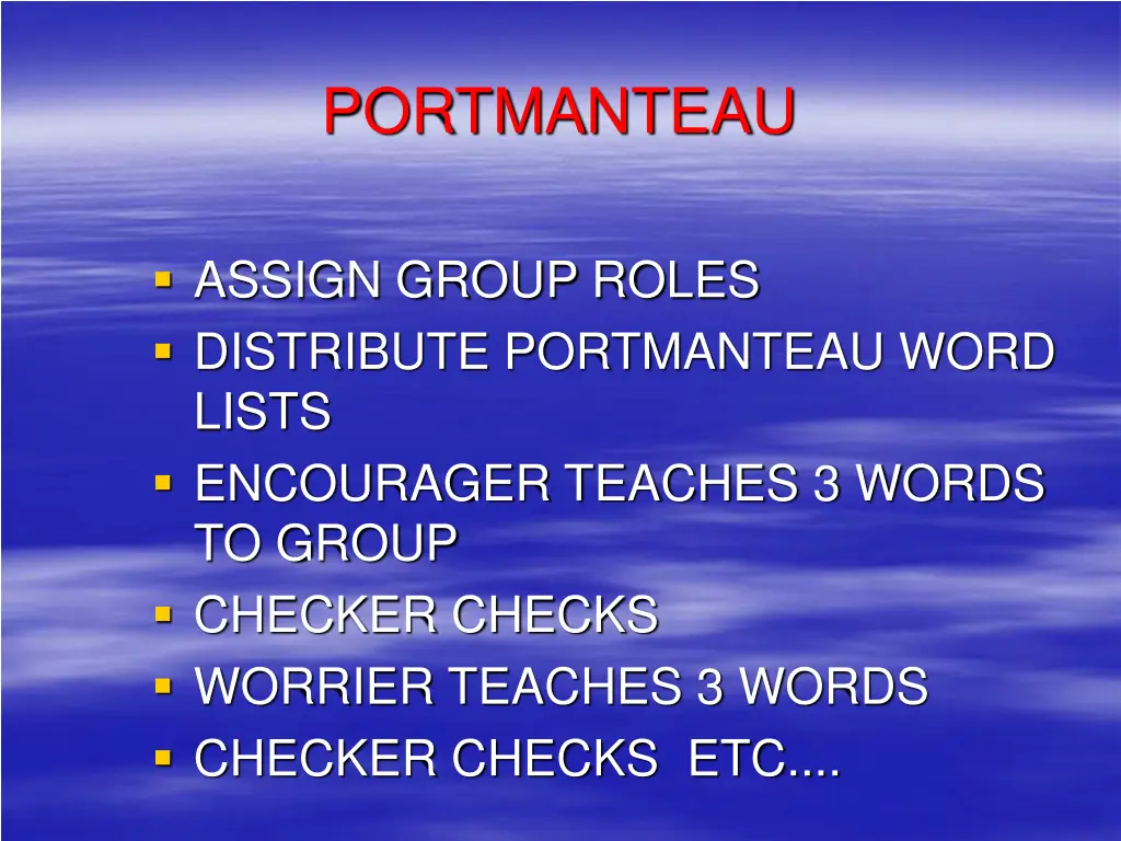 portmanteau