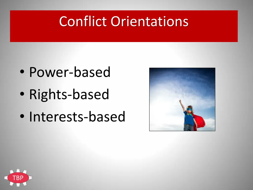 conflict orientations