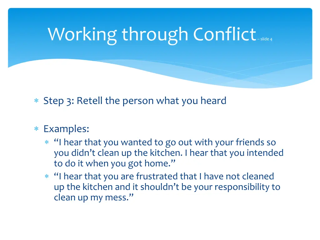 working through conflict slide 4