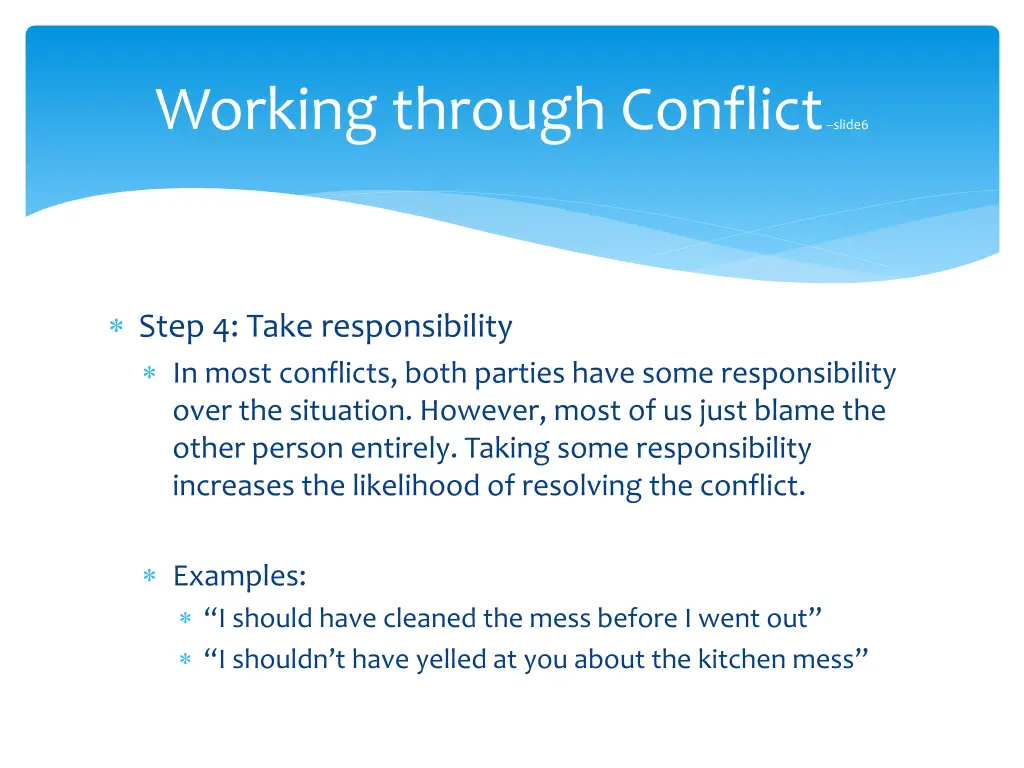 working through conflict slide6