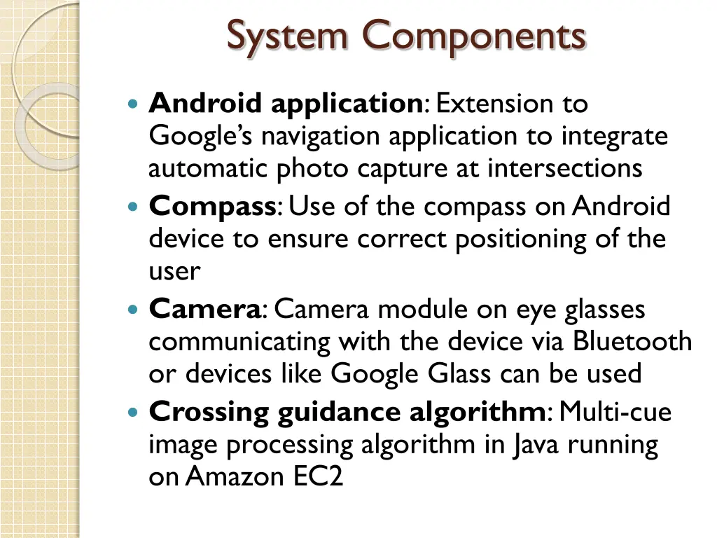 system components