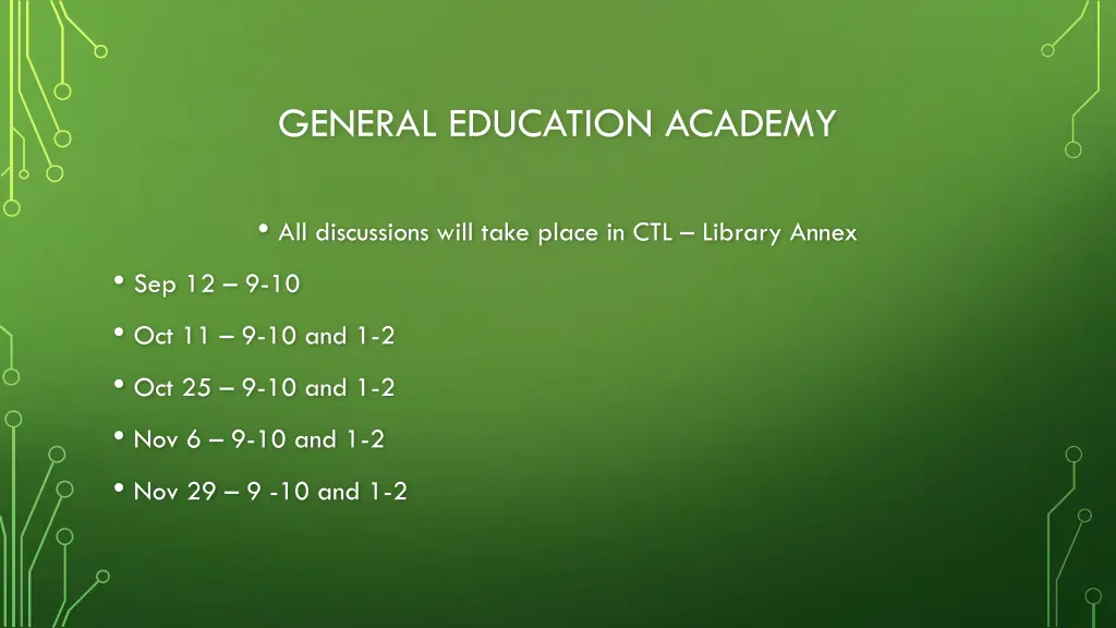 general education academy