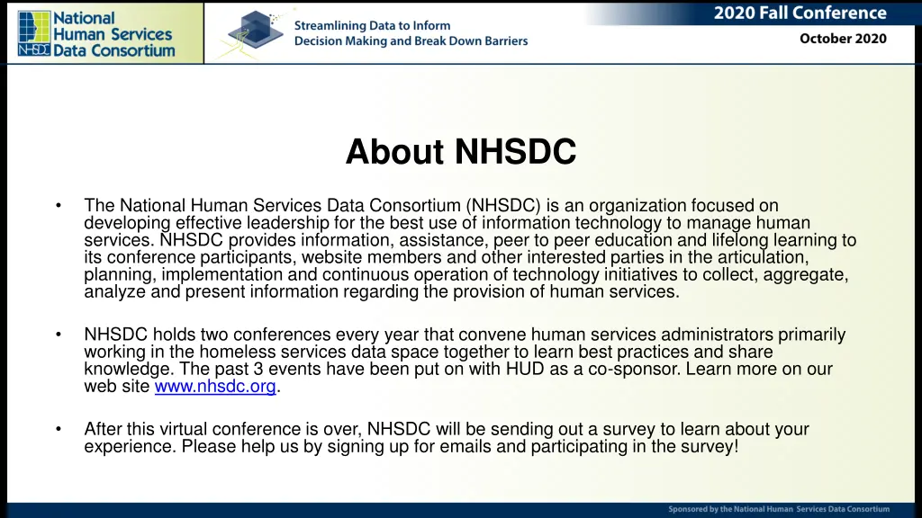 about nhsdc