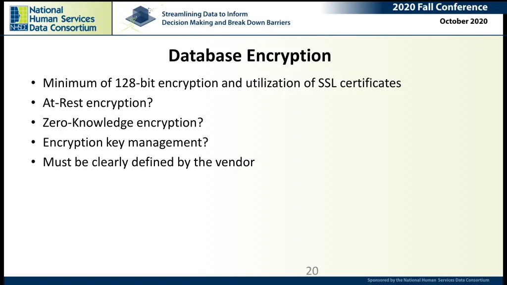 database encryption