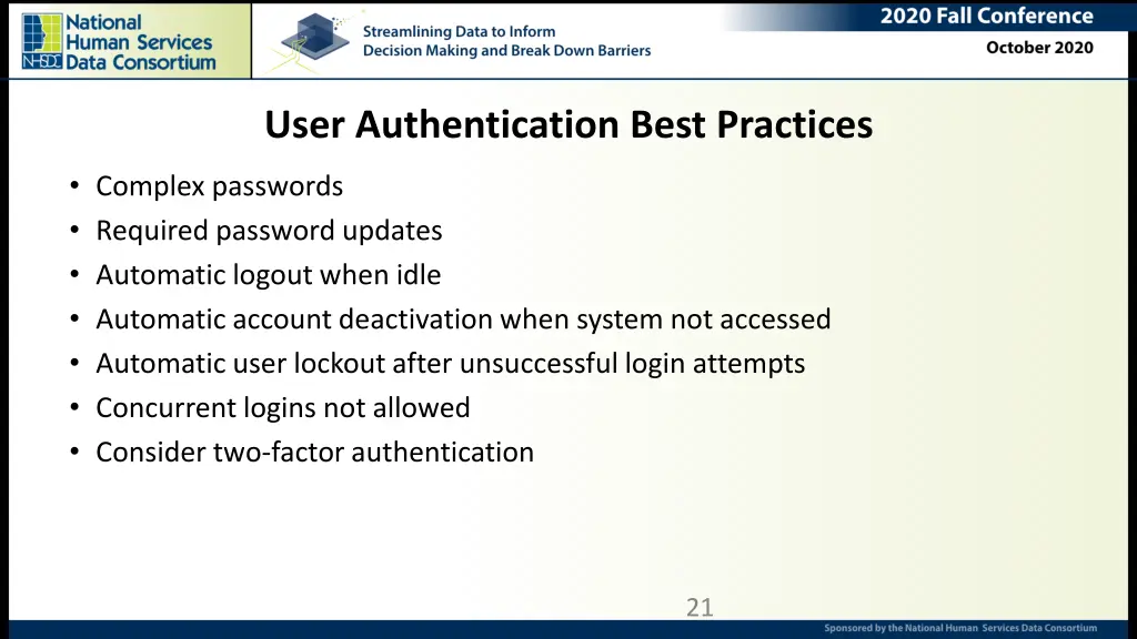 user authentication best practices