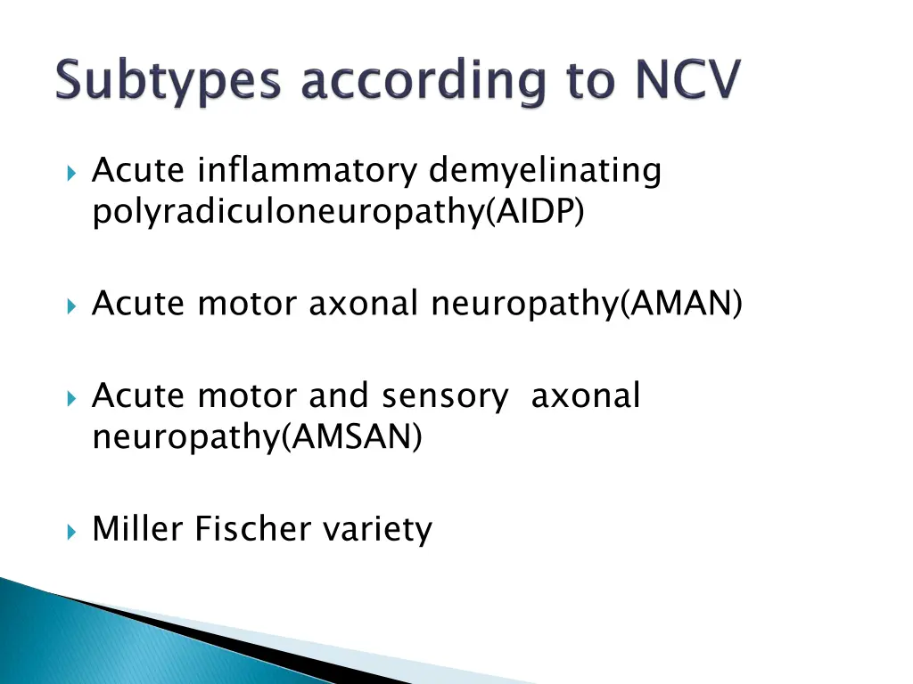 acute inflammatory demyelinating