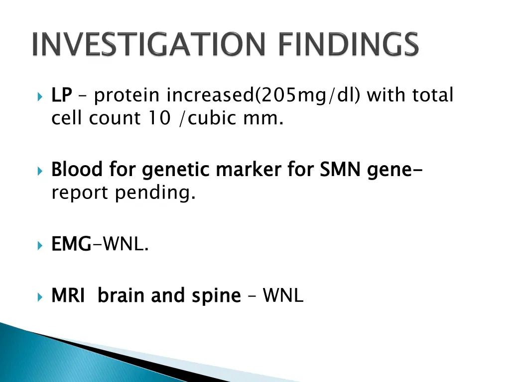 lp cell count 10 cubic mm