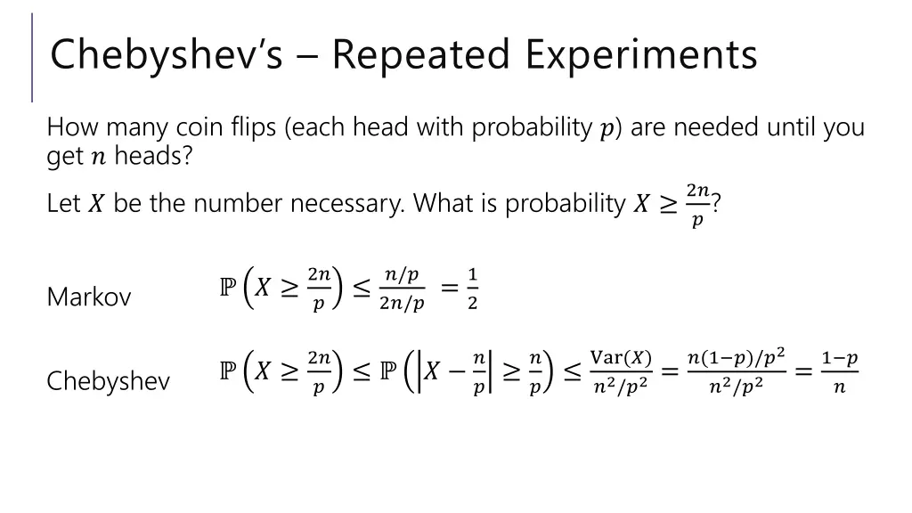 chebyshev s repeated experiments 1