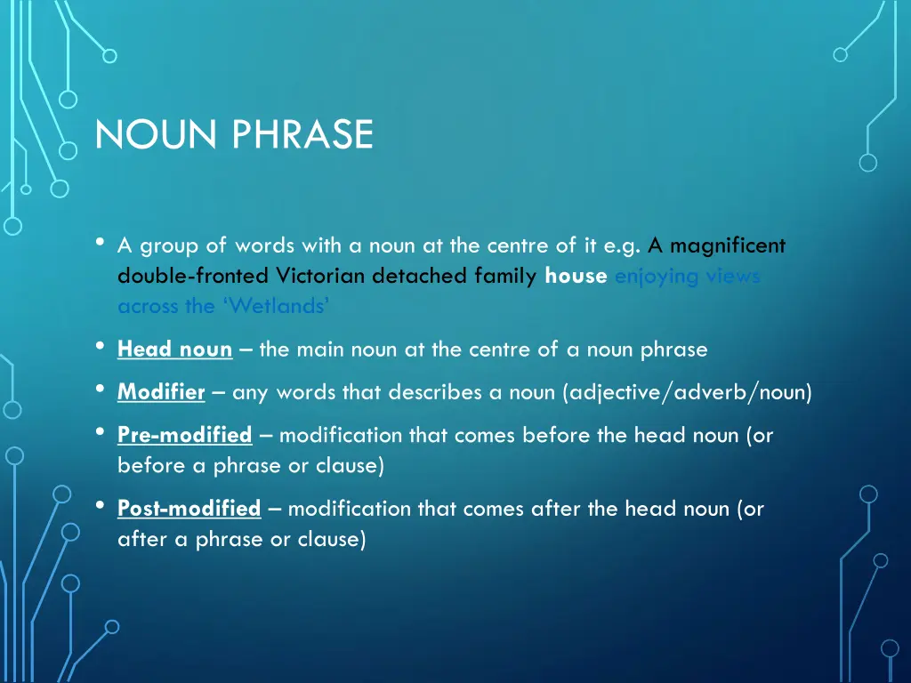 noun phrase