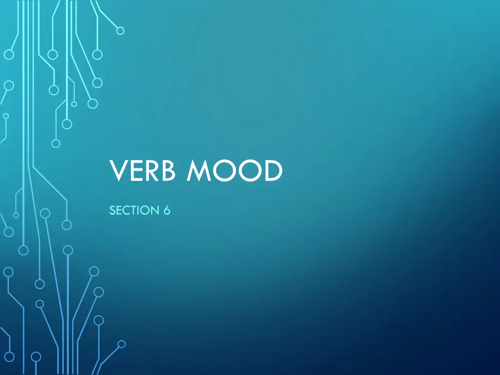 verb mood