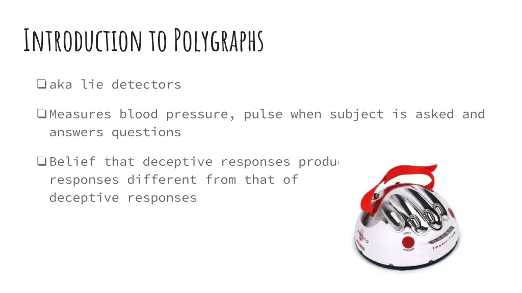 introduction to polygraphs