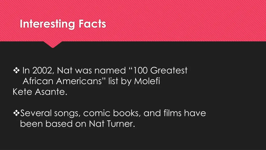 interesting facts