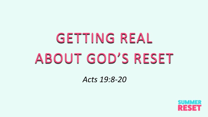 getting real about god s reset