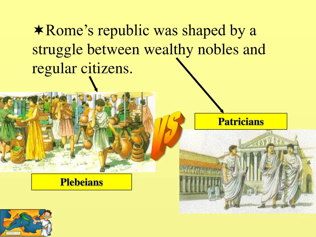 rome s republic was shaped by a struggle between