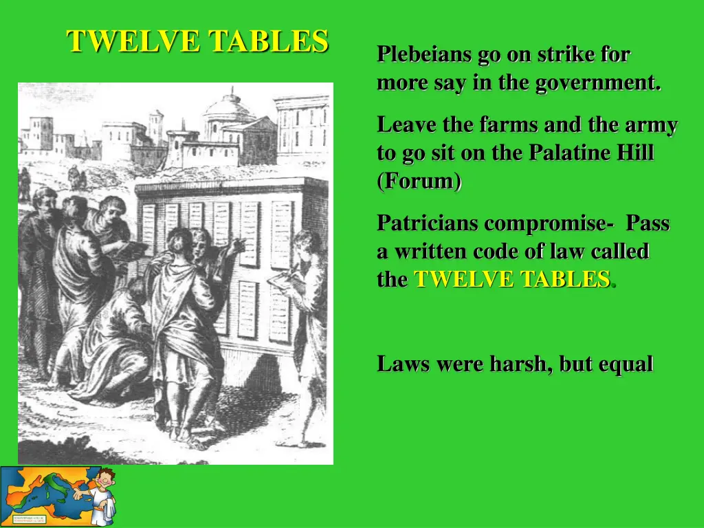 twelve tables