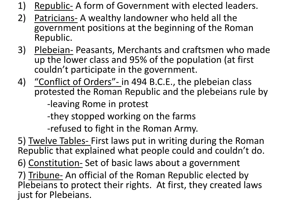 1 republic a form of government with elected