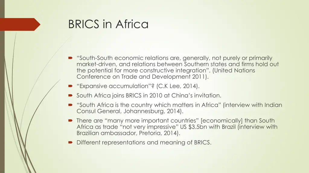 brics in africa