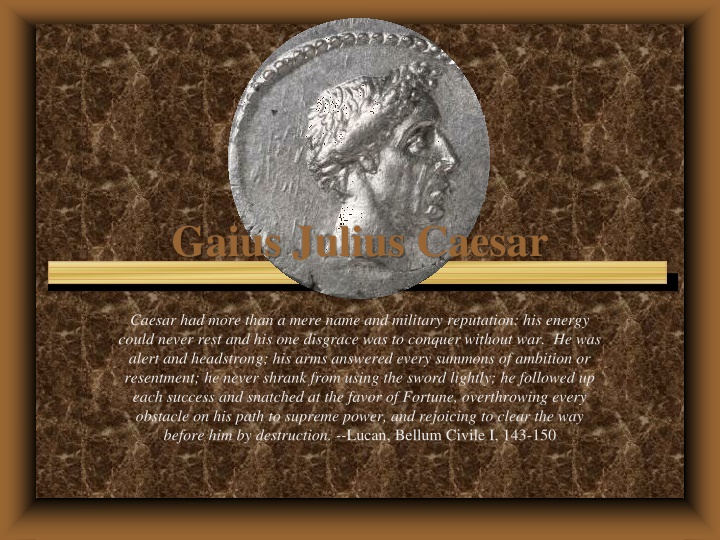 gaius julius caesar