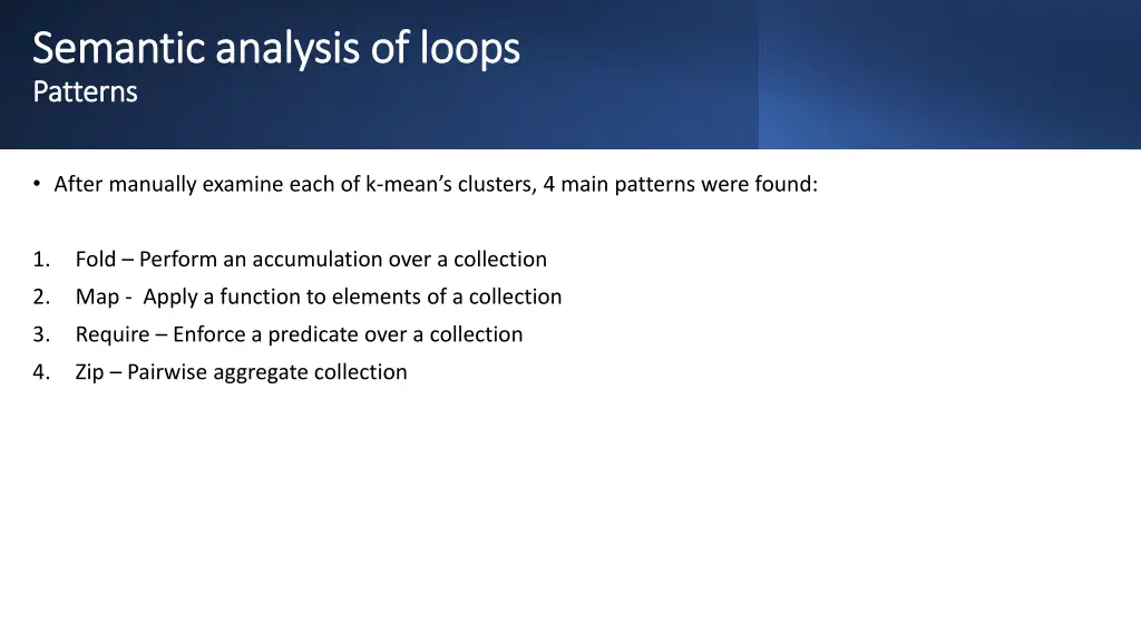 semantic analysis of loops semantic analysis 5