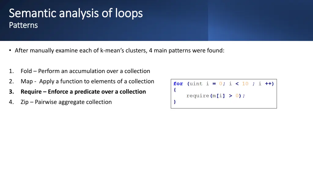 semantic analysis of loops semantic analysis 8