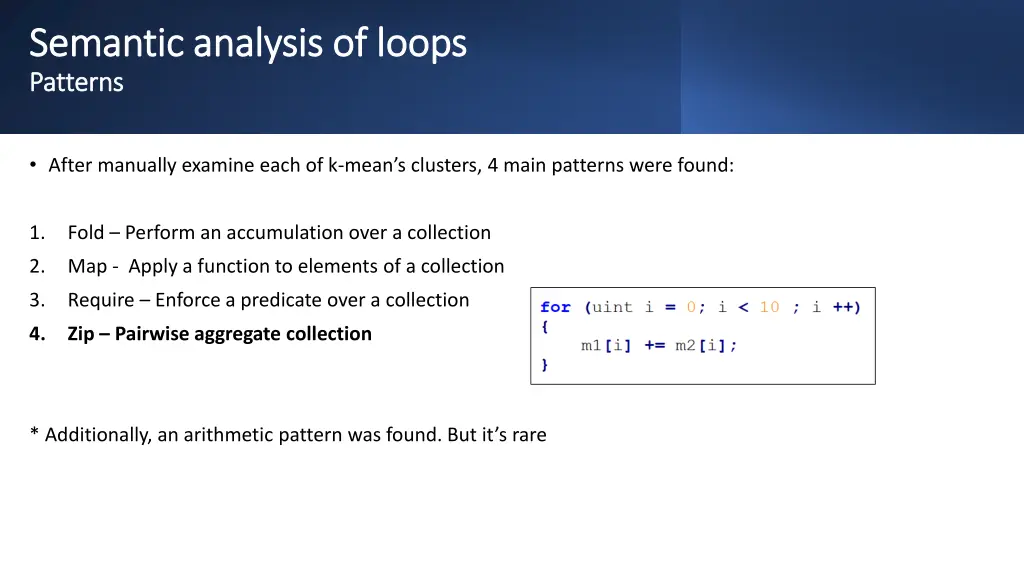 semantic analysis of loops semantic analysis 9