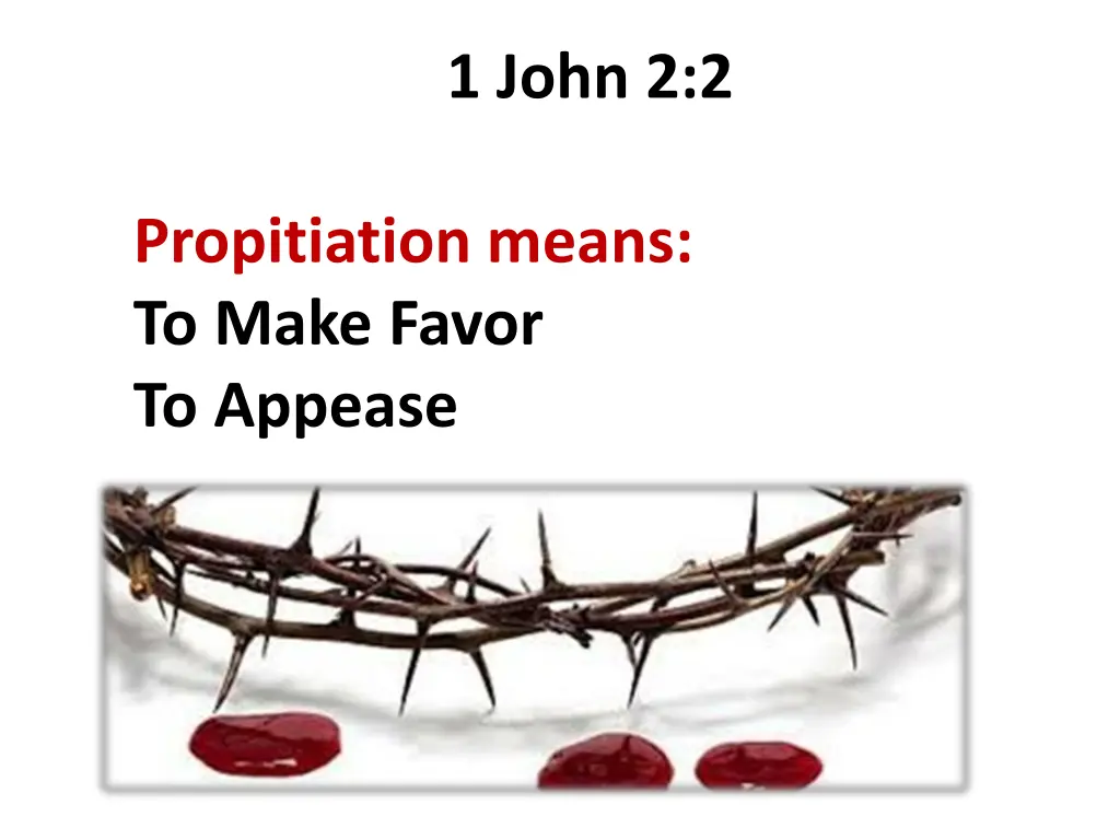 1 john 2 2