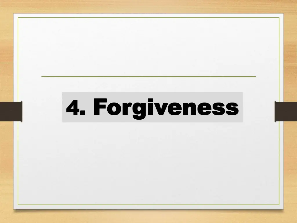 4 forgiveness forgiveness