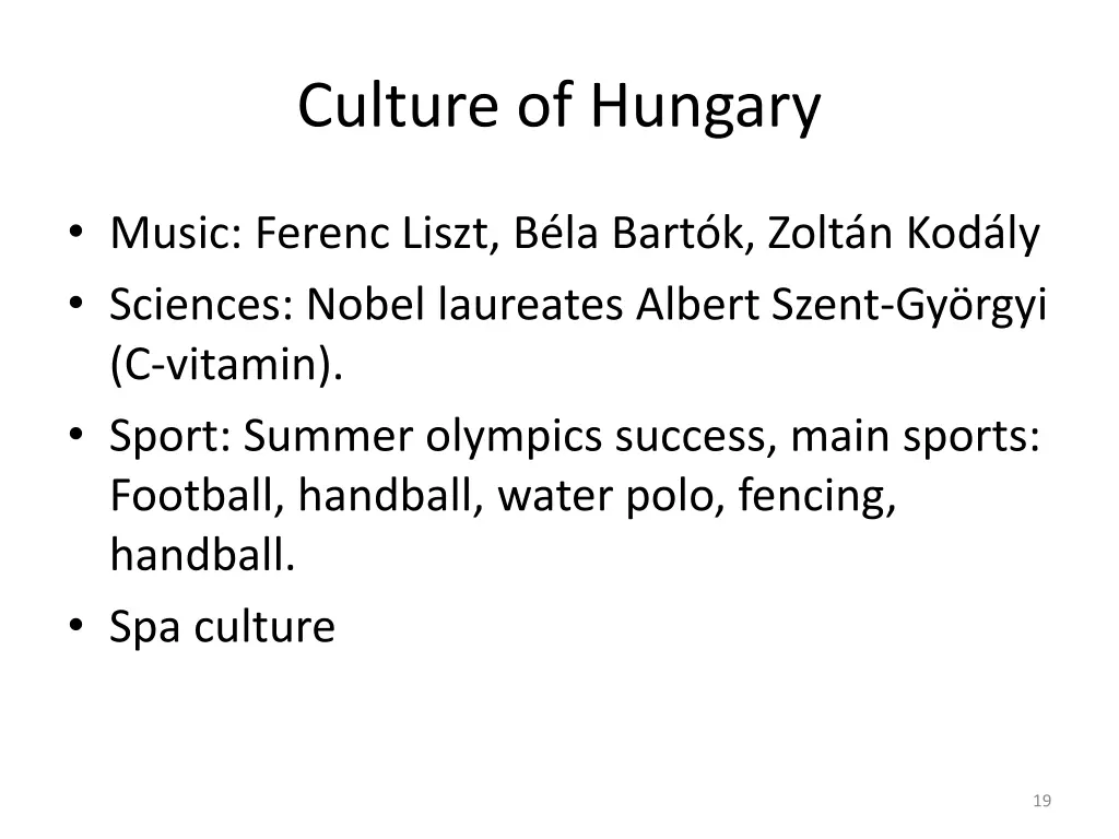 culture of hungary