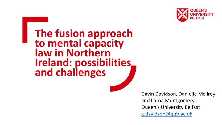 the fusion approach to mental capacity