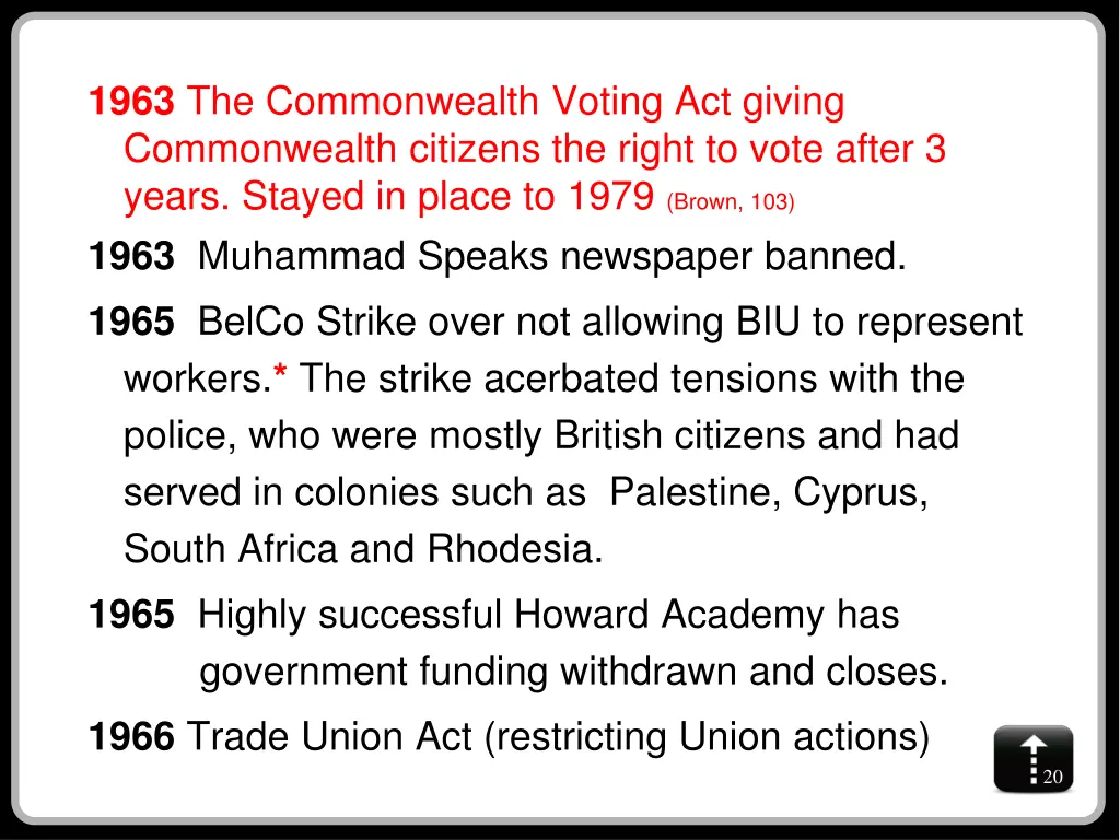 1963 the commonwealth voting act giving