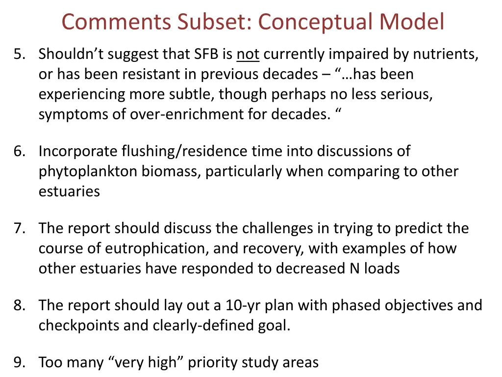 comments subset conceptual model 1