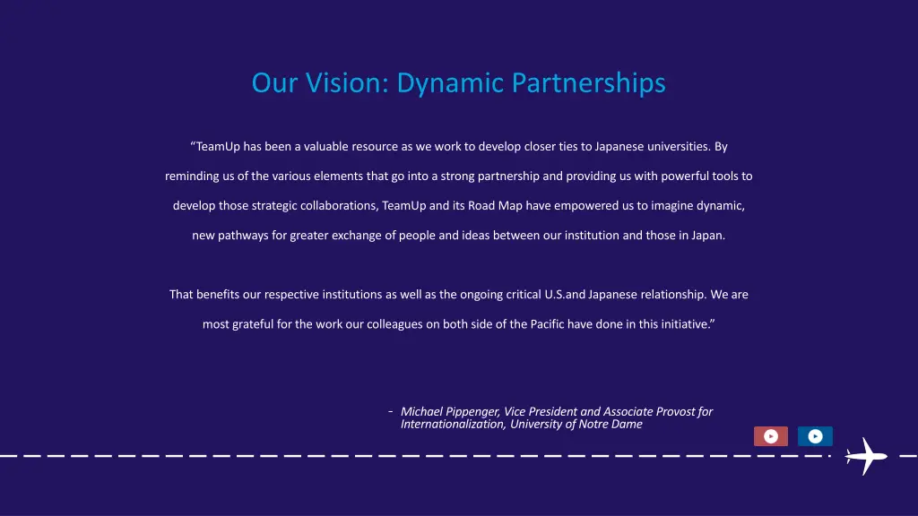 our vision dynamic partnerships