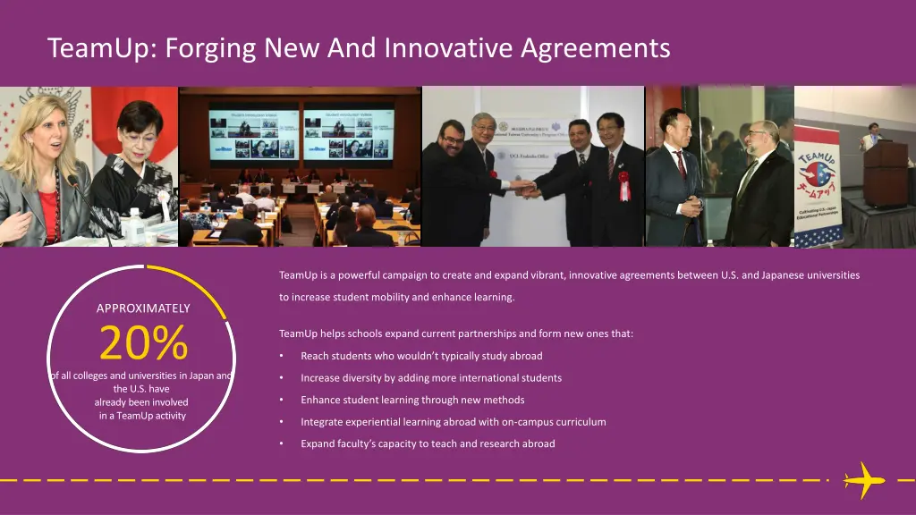 teamup forging new and innovative agreements