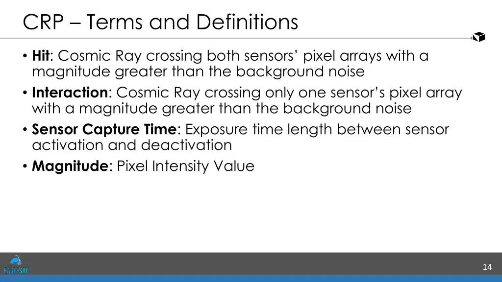 crp terms and definitions