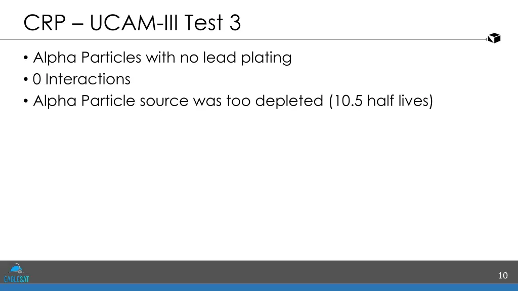 crp ucam iii test 3