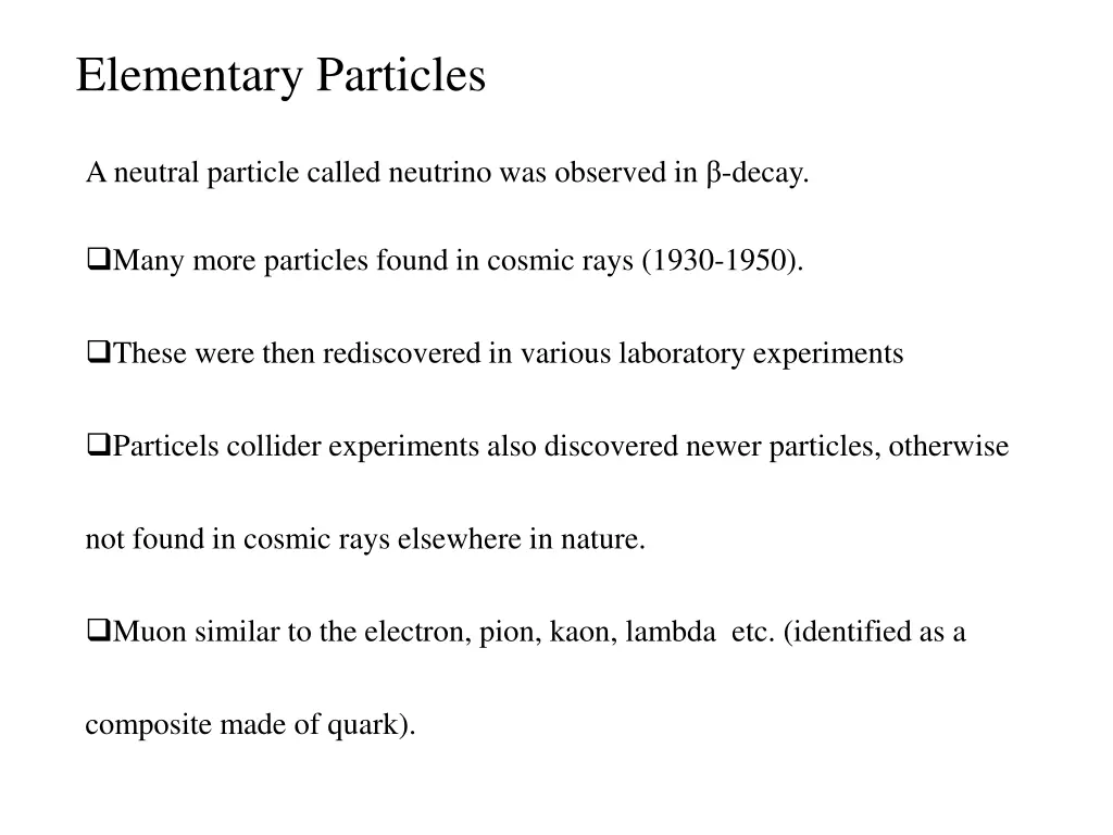 elementary particles 1