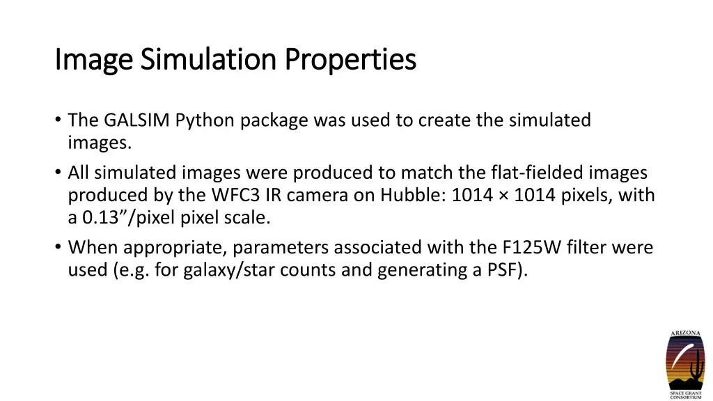 image simulation properties image simulation