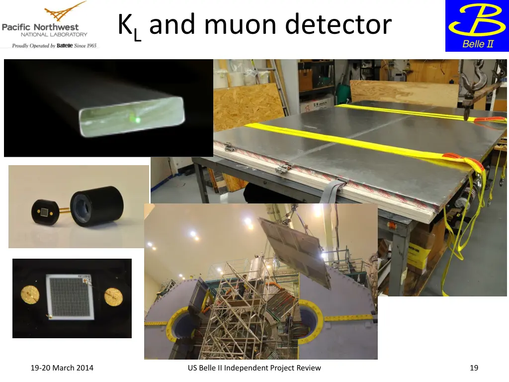 k l and muon detector