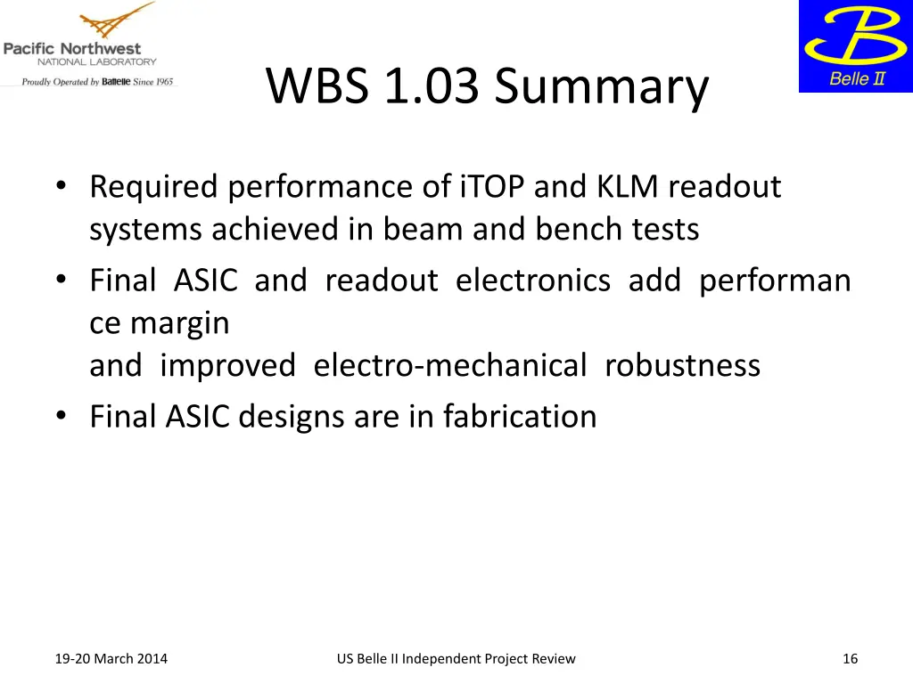 wbs 1 03 summary