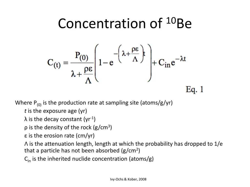 concentration of 10 be