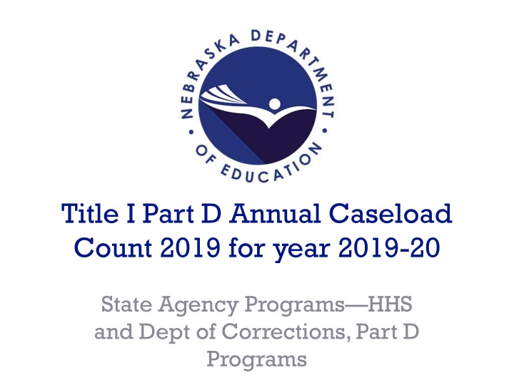 title i part d annual caseload count 2019