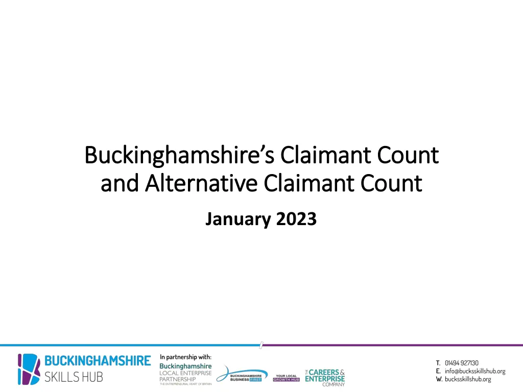 buckinghamshire s claimant count buckinghamshire