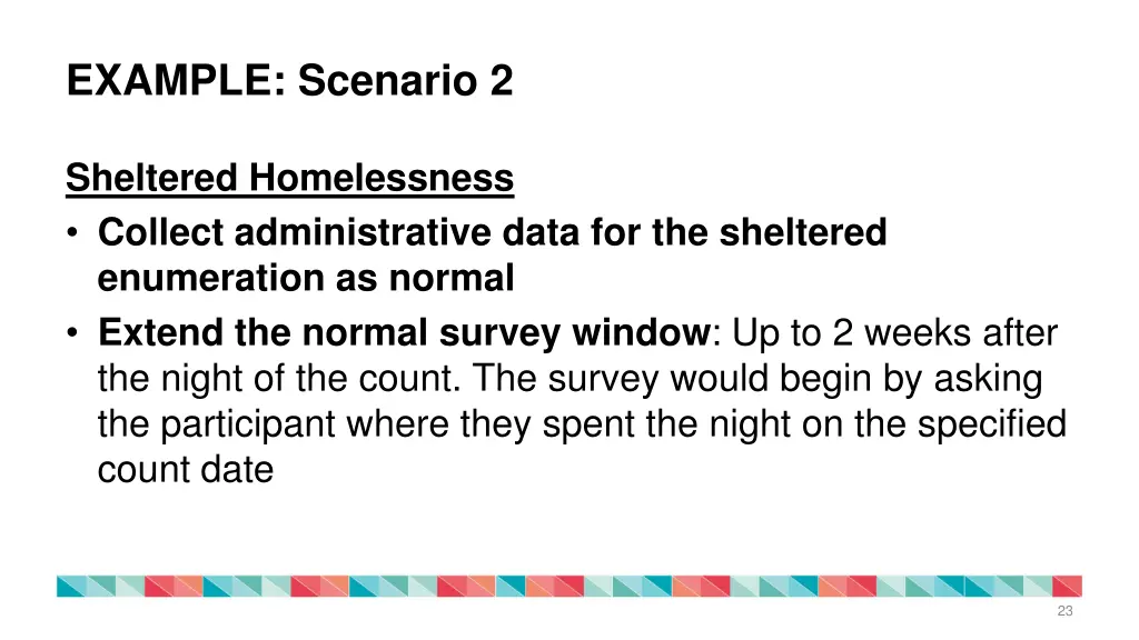 example scenario 2 1